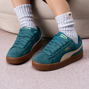 PUMA彪马深绿色板鞋男鞋女鞋2026新款冬季运动鞋官方正品面包鞋子