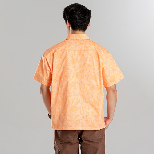 Timberland添柏岚短袖衬衫男装翻领休闲T恤宽松运动服半袖A6J67
