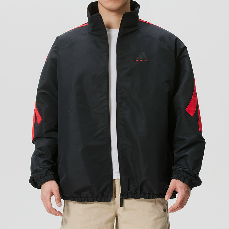 Adidas阿迪达斯官方正品男装女装2026春季新款运动服情侣梭织夹克