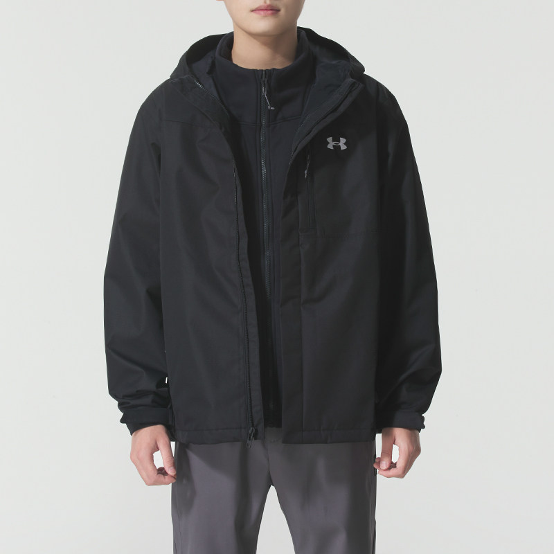 UA安德玛三合一外套男装女装秋冬新款户外冲锋登山防风衣运动夹克,运动服/休闲服装,运动茄克/外套,淘宝优惠券,粉丝福利购,淘宝优惠卷