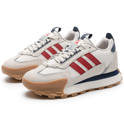 阿迪达斯官方正品跑步鞋男鞋2025新款FM碰碰鞋运动休闲鞋厚底鞋子