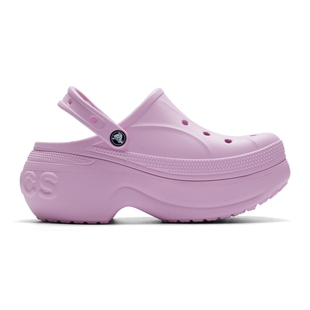 厚底拖鞋 包头户外女鞋 210062 女士沙滩鞋 卡骆驰CROCS贝拉洞洞鞋