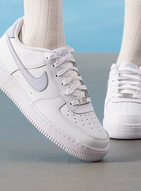 耐克女鞋新款运动鞋空军一号板鞋AF1复古大童休闲鞋子CT3839