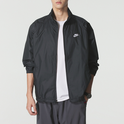 耐克立领外套男装2026新款春夏防风跑步运动服休闲上衣夹克HV1140