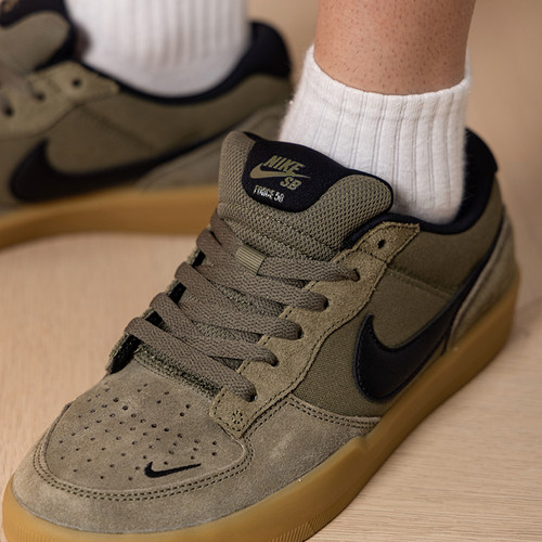 耐克官方正品男鞋夏季新款翻毛皮透气运动休闲鞋NIKE SB FORCE 58