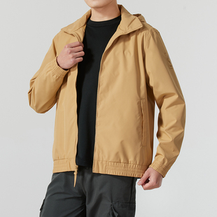 Timberland添柏岚外套男装2025新款户外登山服梭织夹克A6ATG