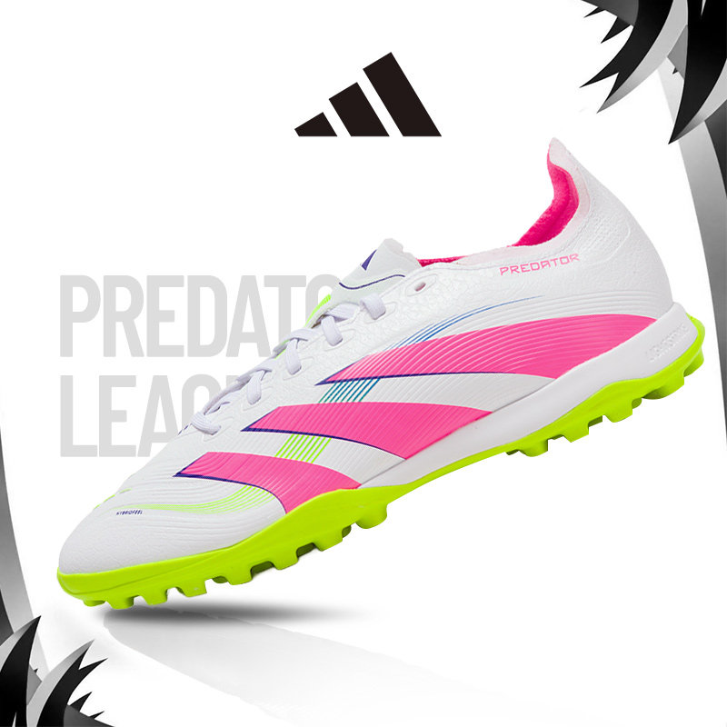 阿迪达斯足球鞋男官方正品25秋冬新款PREDATOR猎鹰比赛防滑足球鞋