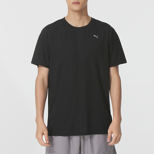 PUMA彪马短袖上衣男夏季新款健身训练运动服快干透气T恤520759