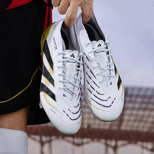 阿迪达斯猎鹰25PREDATORFG长钉足球鞋男款比赛训练人草战靴