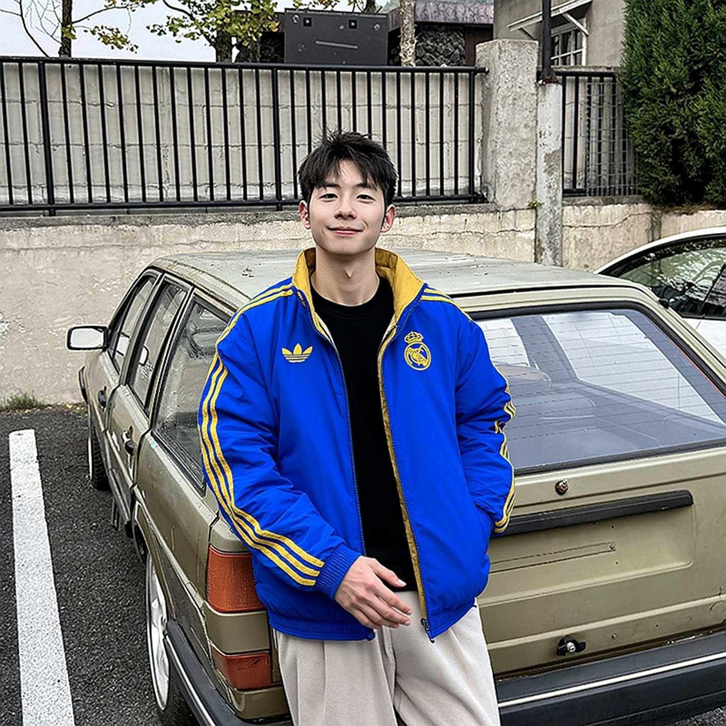 官方正品阿迪达斯外套男装26春季新年款皇马足球服两面穿防风夹克,运动服/休闲服装,运动茄克/外套,淘宝优惠券,粉丝福利购,淘宝优惠卷