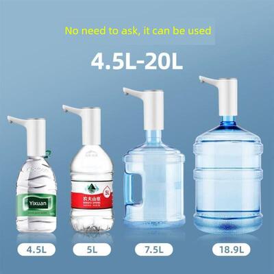 Portable Water Pump Dispenser Gallon Drinking Bottle Switch