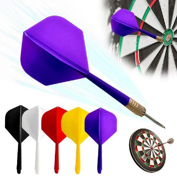 5pcs Integrated Dart Shaft and Flights Durable Dart Flights