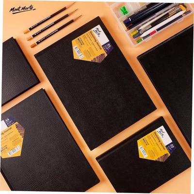 mont marte a3/a5/4 sketchbook watercolor素描画本sketch pad