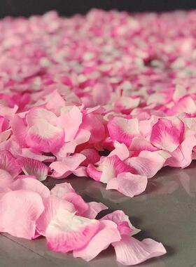 100/500/1000pcs Colorful Romantic Silk Rose Petals Artificia