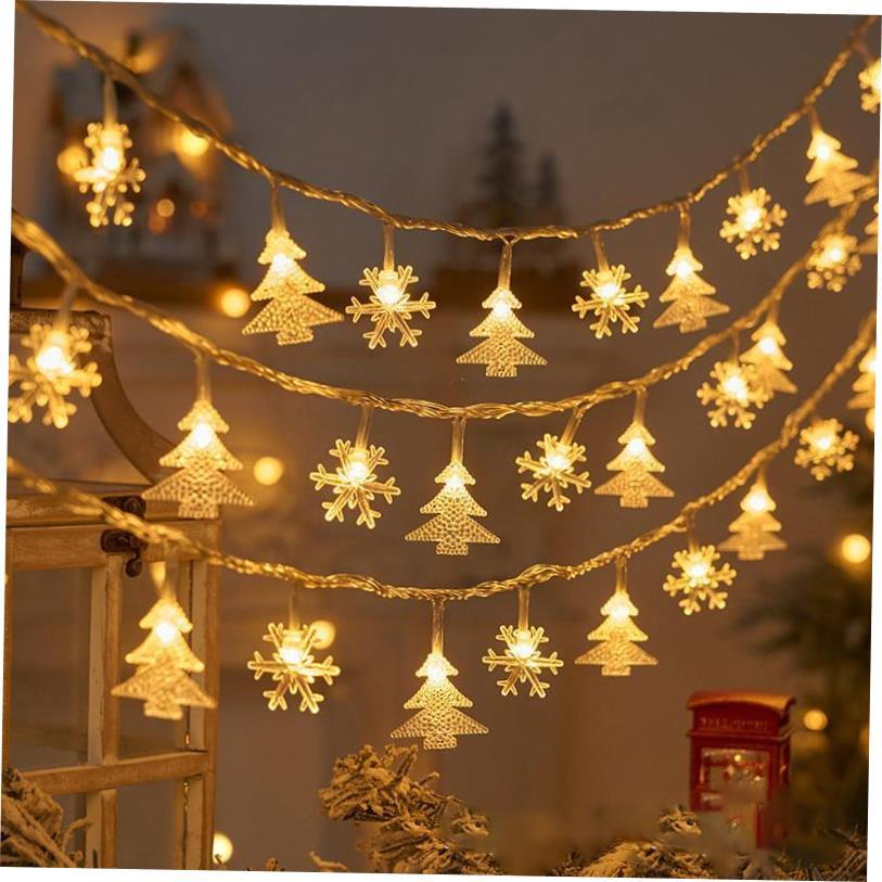 圣诞Christmas lights LED Christmas Tree Snowflake Star Light