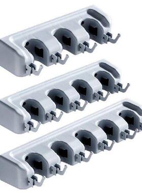 Bathroom Storage Holder Wall Mounted Mops Shelf Durable and