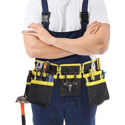 Oxford Cloth Tool Bag Pouch Belts Men Toolbox Electricians
