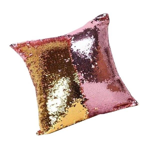 Color-changing Sequin Pillow Case Pillows Sequins Cushion