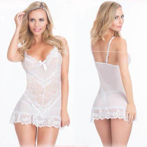 Sexy lingerie Sexy lace suspender nightdress sexy suit