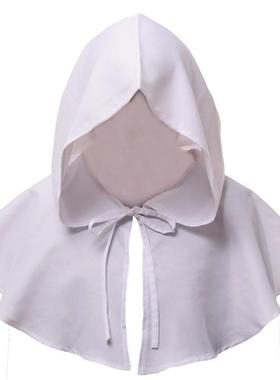 Medieval hat Halloween witches hooded cape cosplay 万圣新款