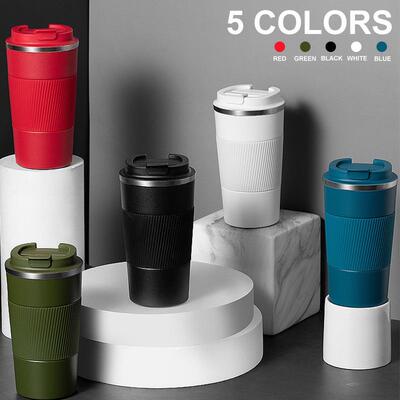 New Stainless Steel Coffee Cup Thermal Mug Leak-Proof Thermo