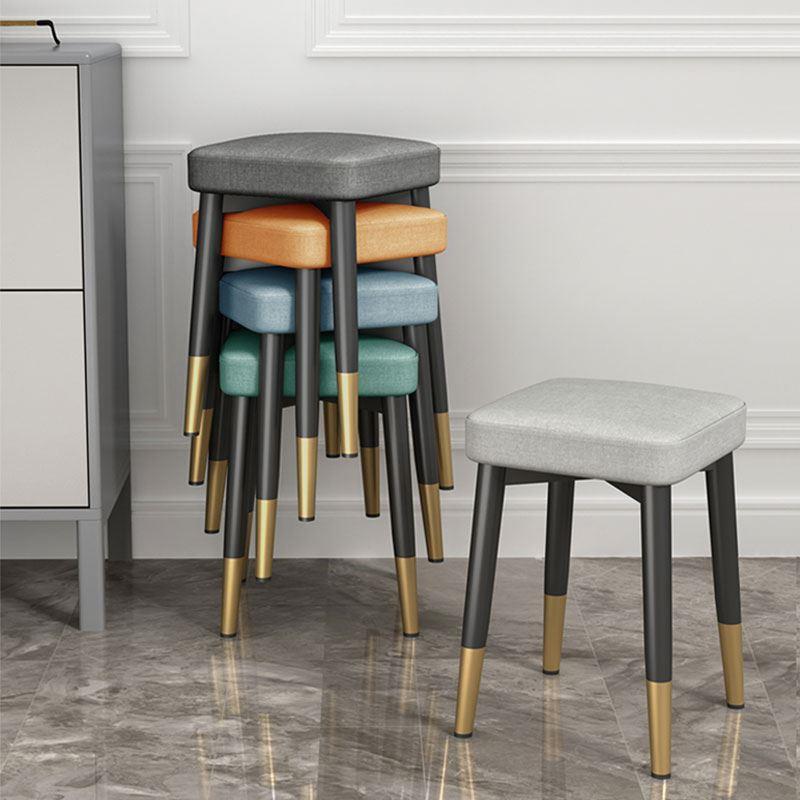 Nordic soft Dining chair makeup stool Home restaurant