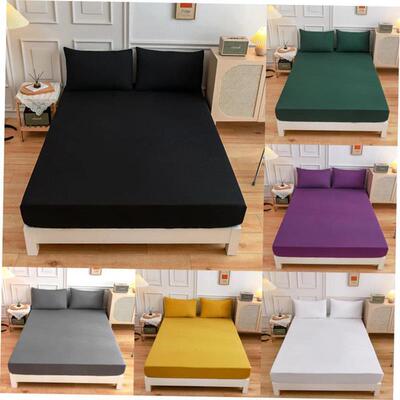 King Size bed sheets fitted sheet pillow cases 床笠 枕套