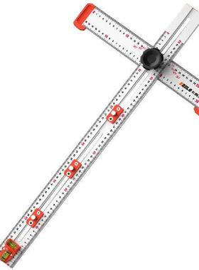 2 in 1 Drilling itioning Ruler Precision Multi Angle
