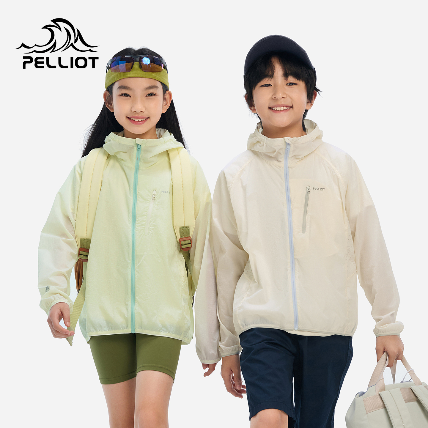 伯希和儿童户外轻薄透气防晒衣