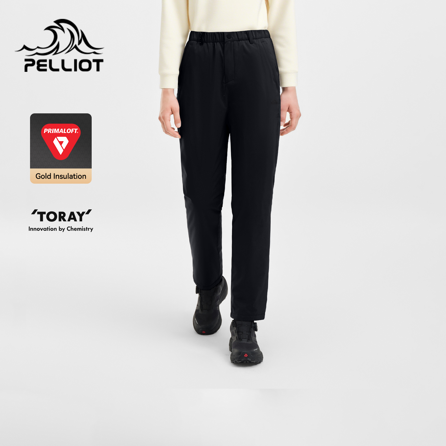 伯希和户外金标P棉长裤女新款