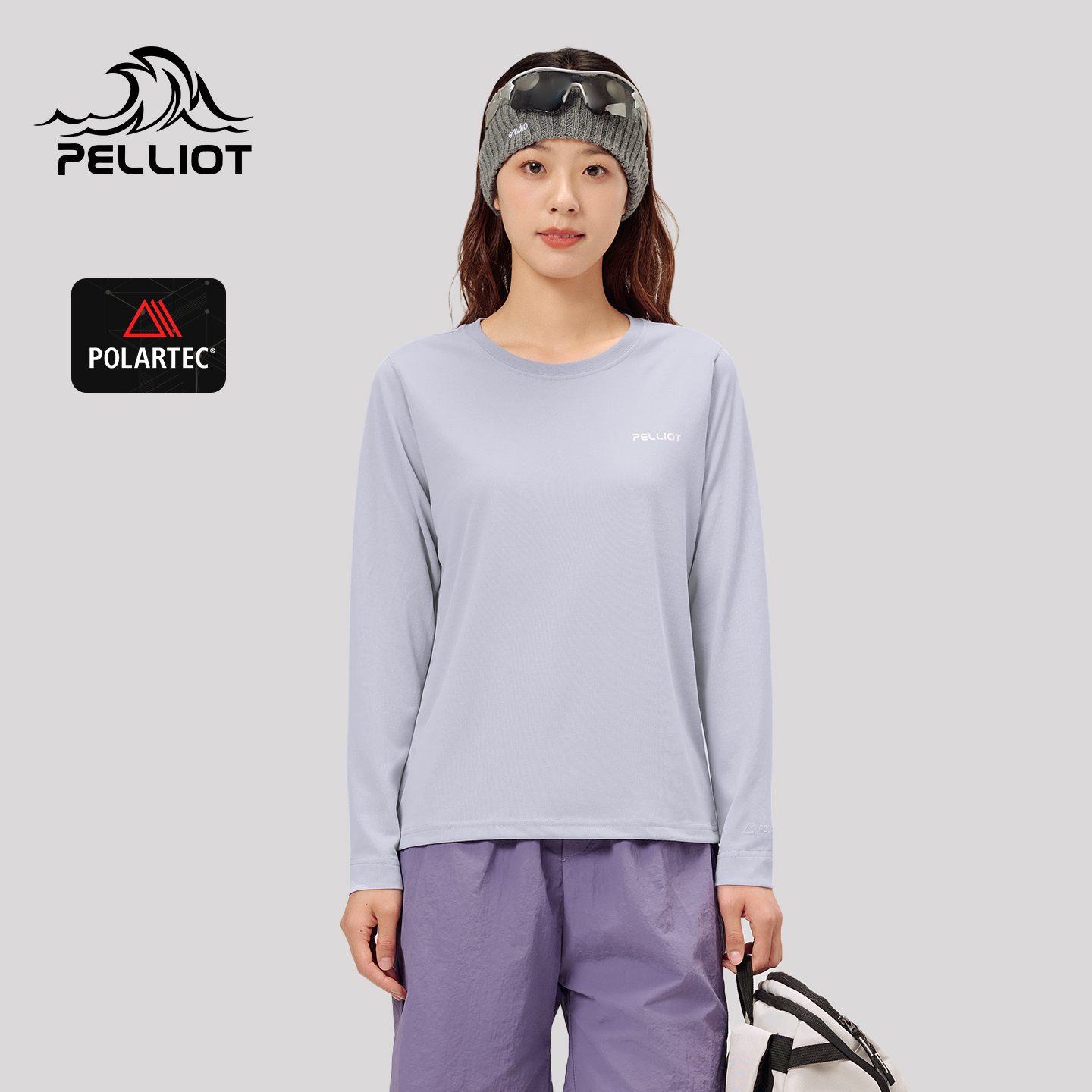 伯希和新款Polartec透气吸汗T恤