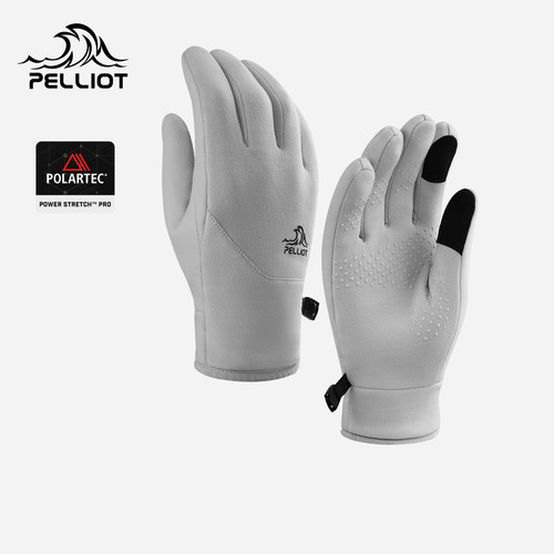 伯希和户外手套秋冬季Polartec