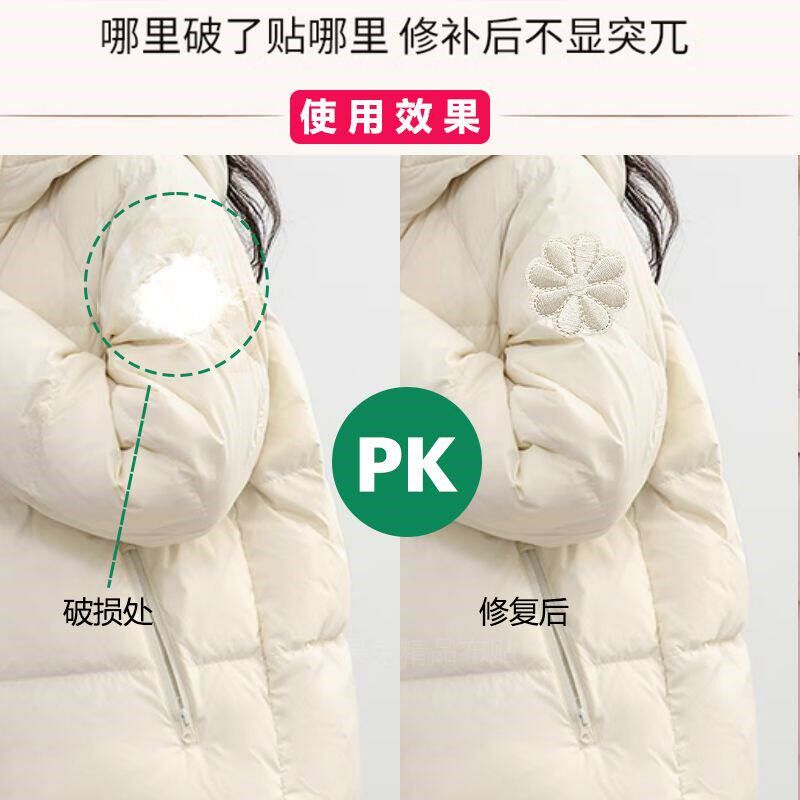 速发墙布修补 遮盖贴门破损遮丑贴墙纸壁纸破洞补丁贴钉子眼装饰