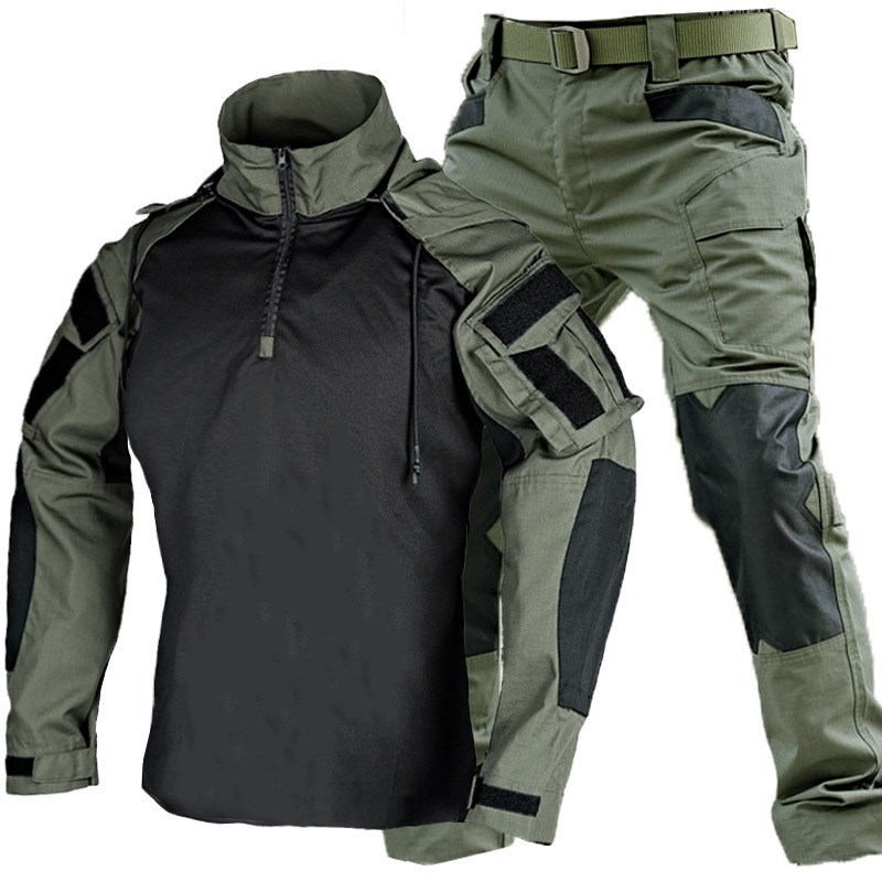 速发黑灰工业强袭版蛙术上衣作战服装春秋战风服裤套装恤卫衣
