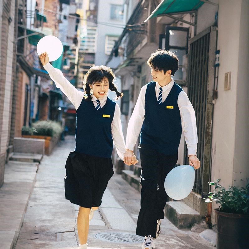 速发班服学出风初中生中学高毕业运动会大合唱朗诵演院服校服套装