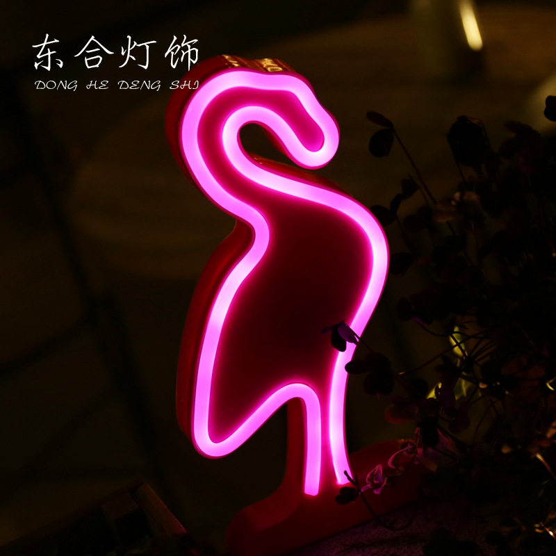 速发厂人火烈鸟灯串小彩灯韩道ch仙家掌少心房间拍照风具装饰