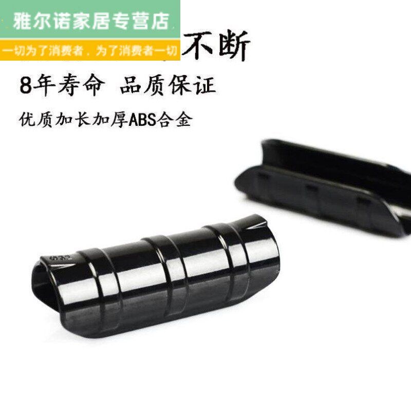 速发25mm的大棚压膜卡子六6分管一1寸固定扣帆布管卡扣件薄膜夹子