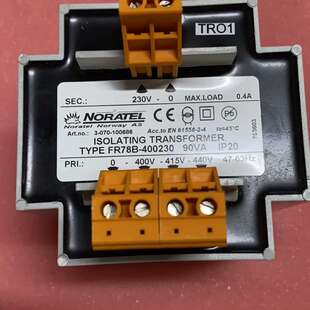 议价NORATEL FR78B-400230 90VA IP 隔离变压器