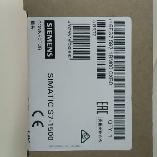 连接器6ES7592-1BM00-0XB06ES7592-1AM00-0XB06ES7592-1CM00-0XB0