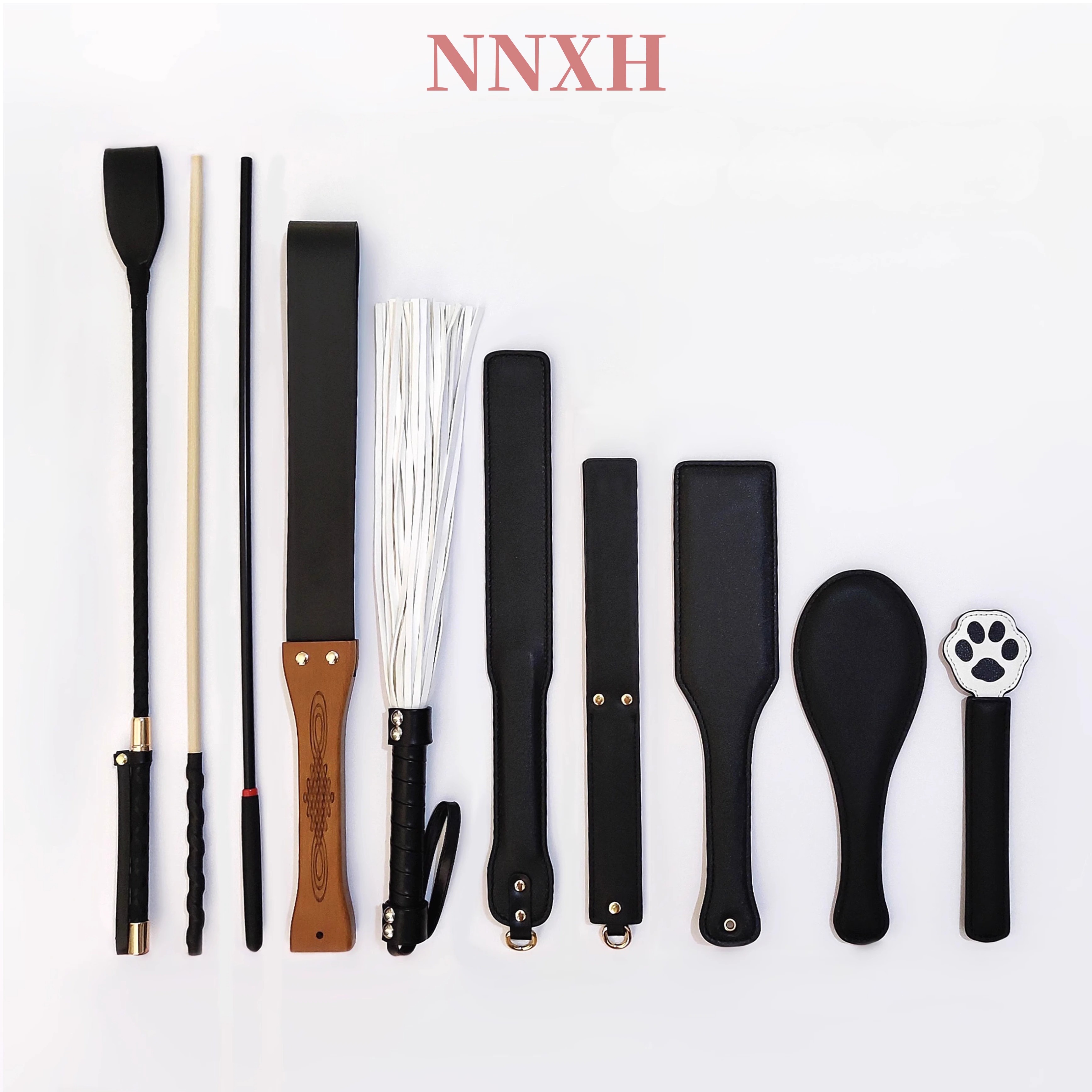 SP皮拍子皮鞭小圈实践工具套装spank道具散鞭马鞭藤条戒尺收纳袋