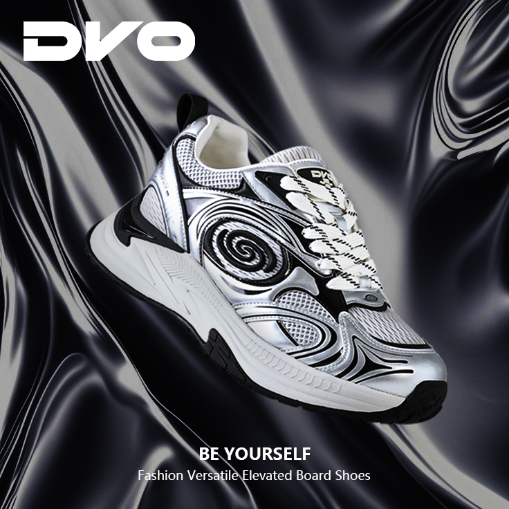 DVO网面透气轻便老爹鞋