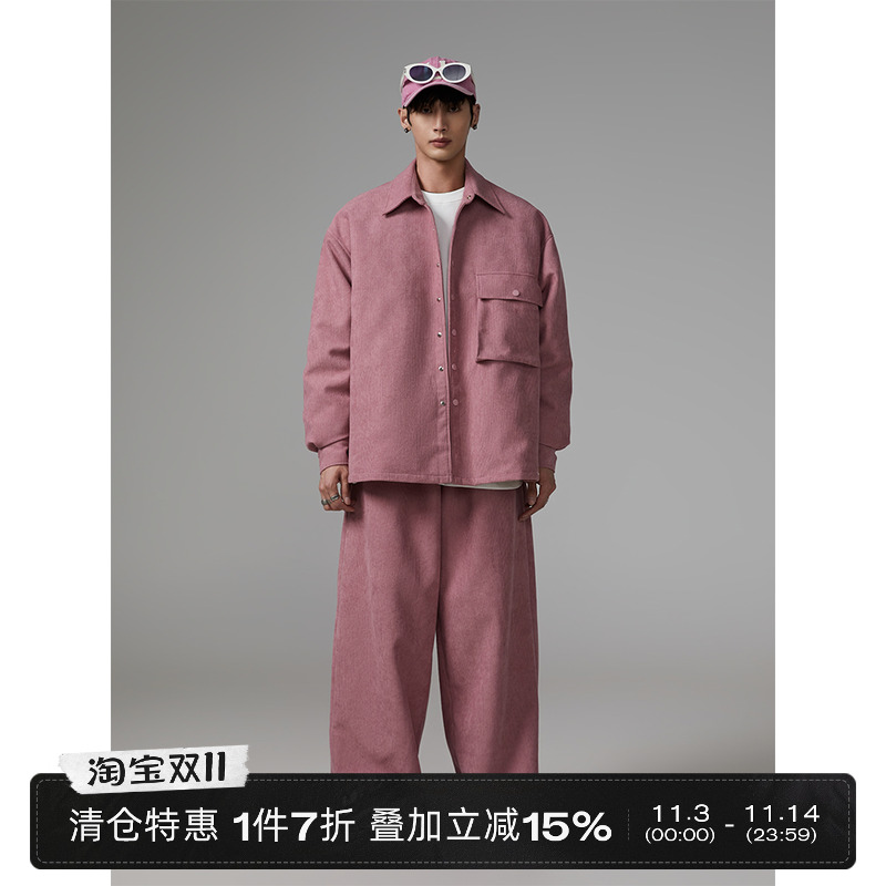 秋冬新款小众设计工装羽绒服外套