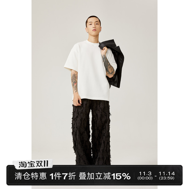 长裤阔腿小众原创休闲裤