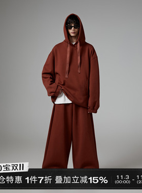 INSOMNIA失眠者 【清仓】oversize宽松百搭运动休闲卫衣套装男女