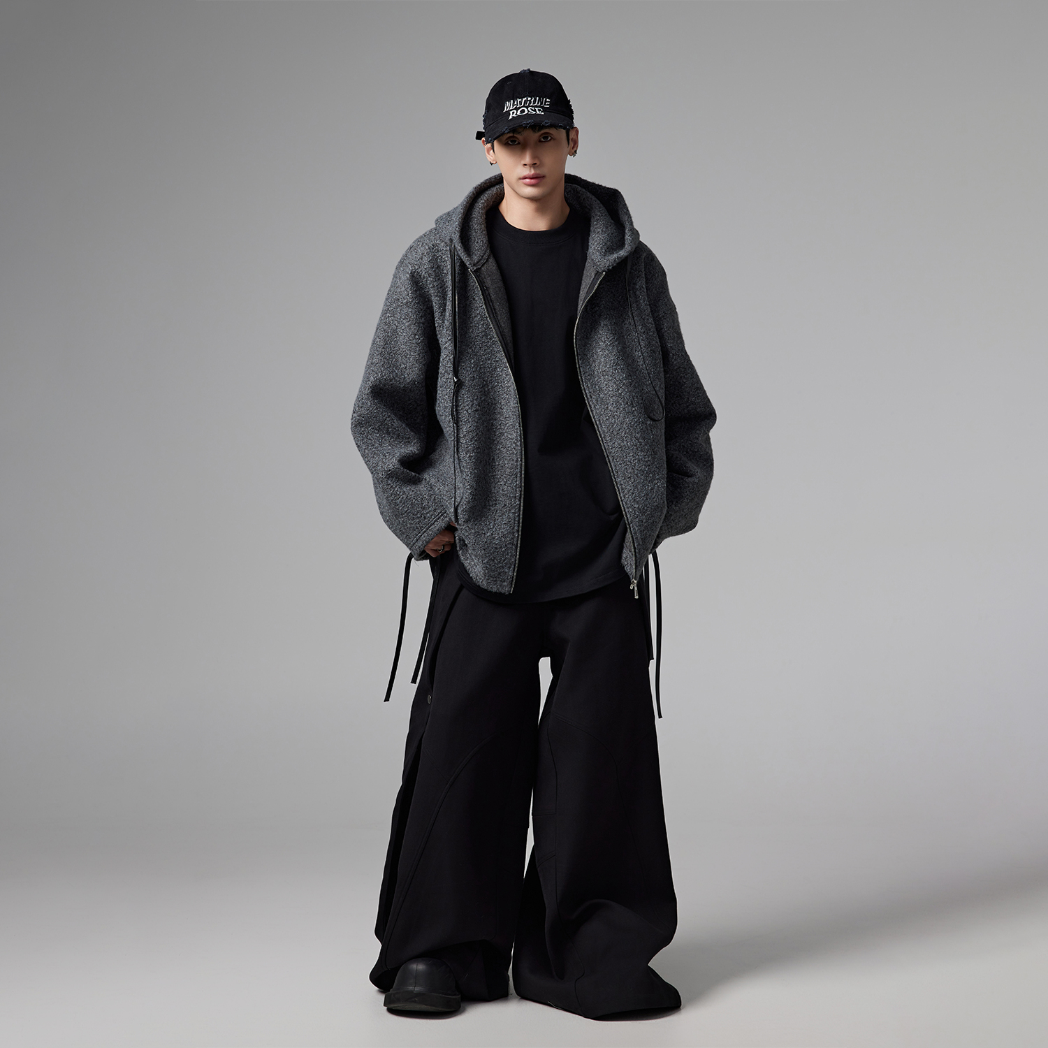 原创设计小众连帽外套