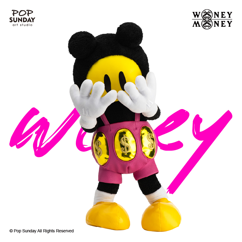 POPSUNDAY毛绒Woney有钱仔