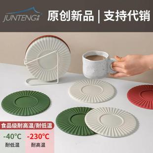 严选硅胶隔热垫家用餐垫碗垫砂锅防烫锅垫碗垫子餐盘耐高温餐杯垫