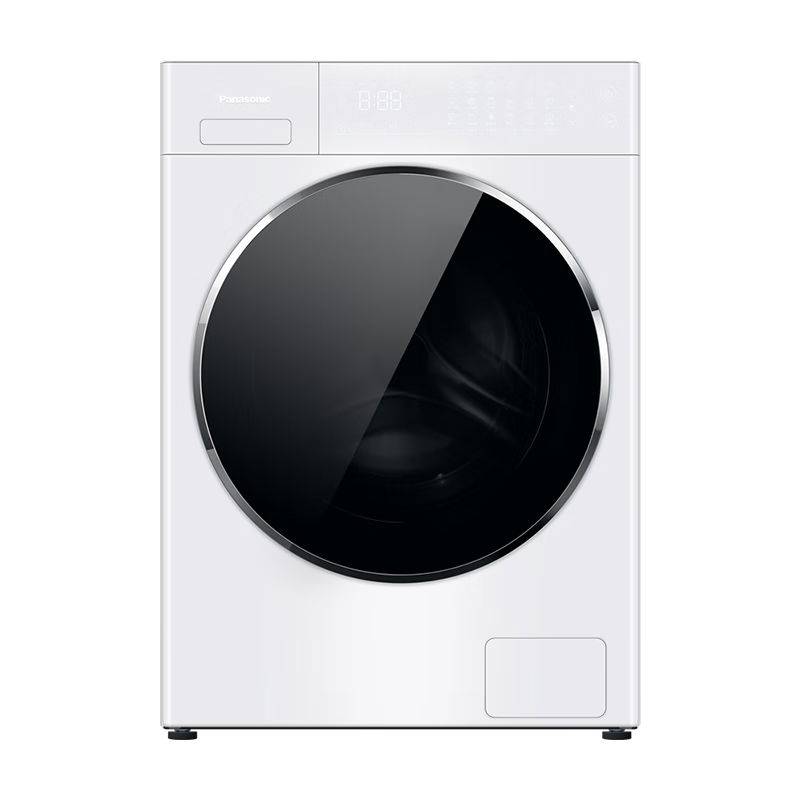 松下10kg滚筒洗衣机白色全触控净水洗光动银除菌 XQG100-3X0R - 松下洗护旗舰店出品