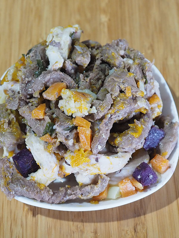 狗狗湿粮 牛肉鲜肉拌狗粮狗饭 宠物挑食 零食增肥 阿拉斯加辅食