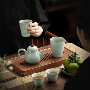 尚言坊严选单丽华老师茶杯单个陶瓷品茗杯汝窑主人杯送礼轻奢高档